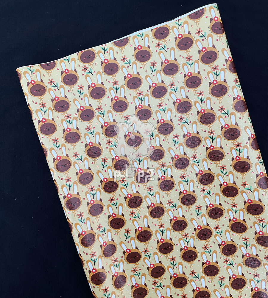 چرم مصنوعی فانتزی طرح خرگوش