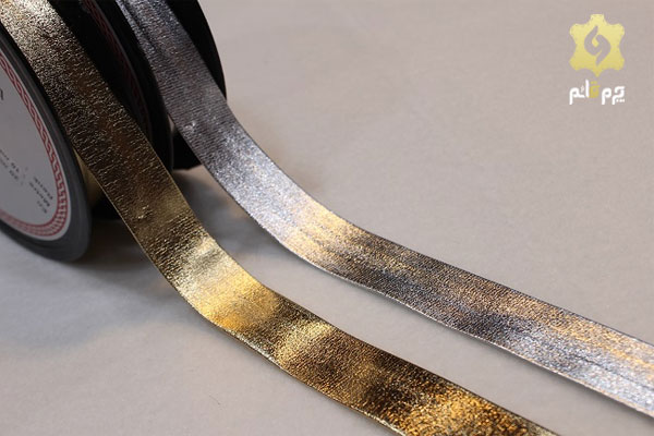 نوار چرمی طلایی