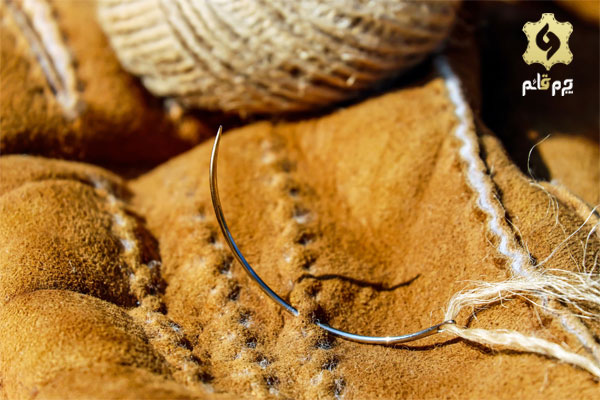 روش های دوخت روی چرم