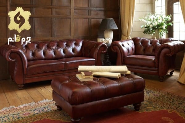 چرم مصنوعی در دکوراسیون داخلی