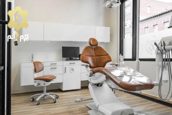 روکش چرم صندلی دندان‌ پزشکی